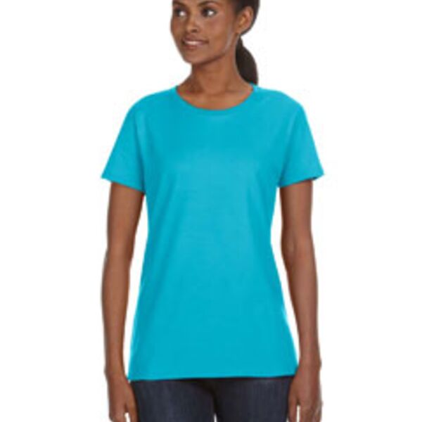 Ladies' Midweight Mid-Scoop T-Shirt Thumbnail