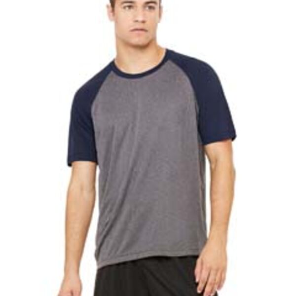 Unisex Performance Short-Sleeve Raglan T-Shirt Thumbnail