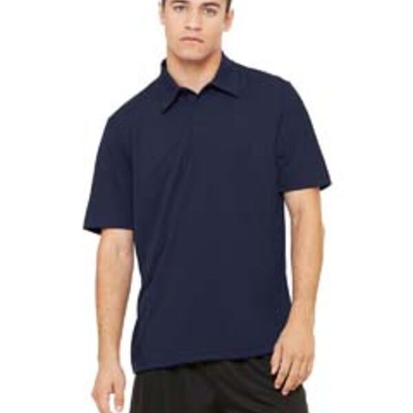 Unisex Performance Three-Button Mesh Polo Thumbnail