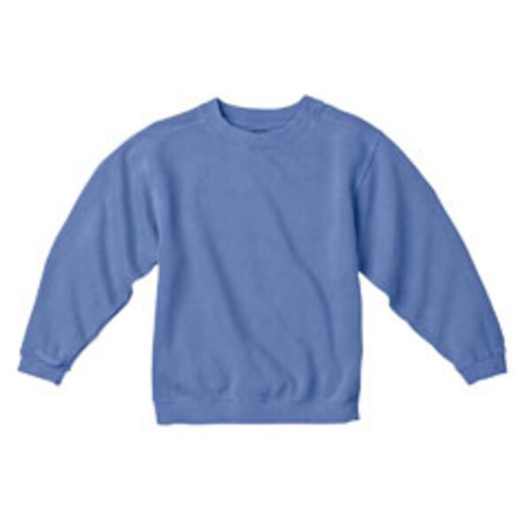 Youth 10 oz. Garment-Dyed Crew Sweatshirt Thumbnail