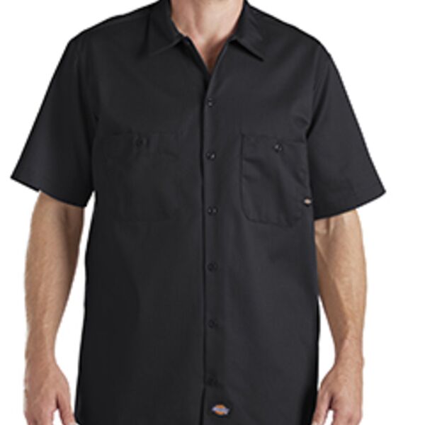 6 oz. Industrial Short-Sleeve Cotton Work Shirt Thumbnail