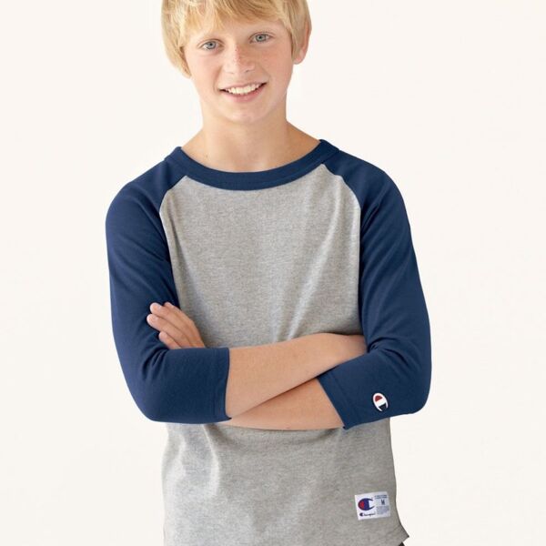Youth Raglan Baseball T-Shirt Thumbnail