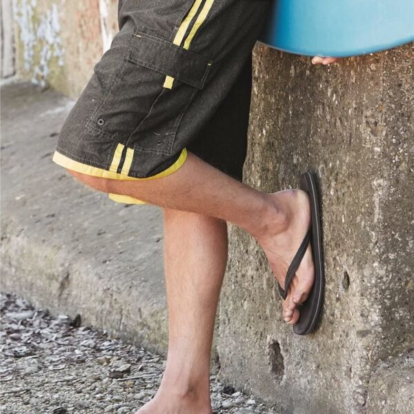 Striped Swim Trunks Thumbnail