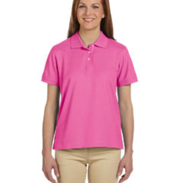 Ladies' Pima Piqué Short-Sleeve Polo Thumbnail