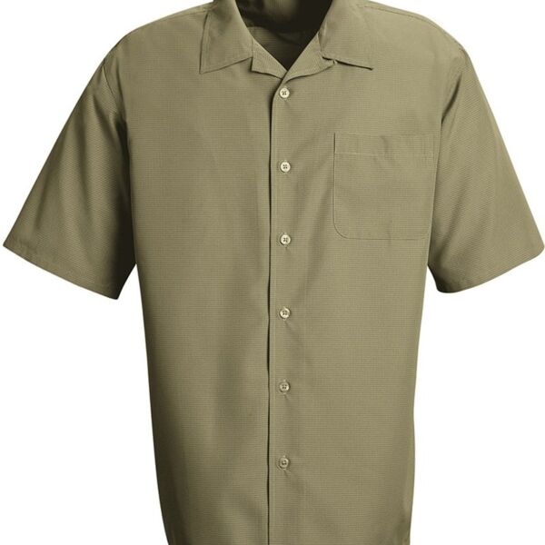 Linden Grey Microfiber Convertible Collar Shirt Thumbnail