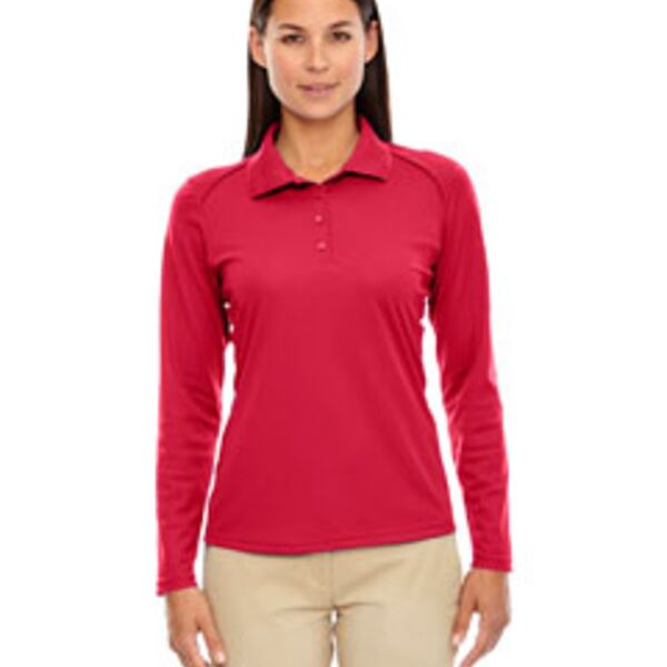 Ladies' Eperformance™ Snag Protection Long-Sleeve Polo Thumbnail