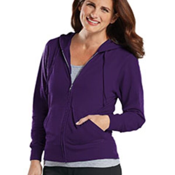 Ladies' Zip French Terry Hoodie Thumbnail