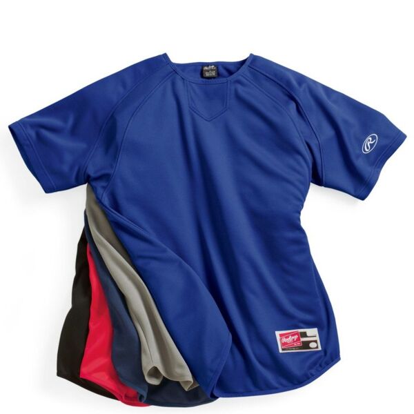 Short Sleeve Flatback Mesh Fleece Pullover Thumbnail
