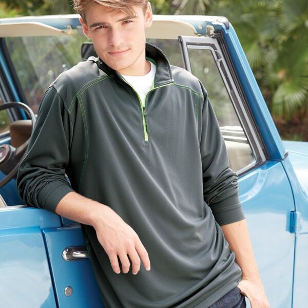 Shadow Mesh Quarter-Zip Pullover Thumbnail