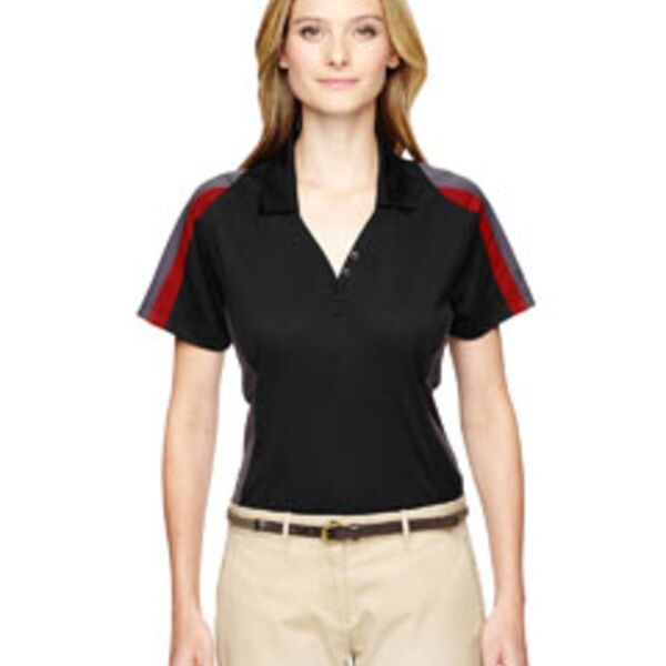 Ladies' Eperformance™ Strike Colorblock Snag Protection Polo Thumbnail