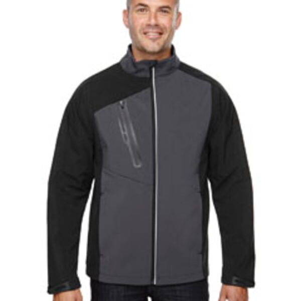 Men's Terrain Colorblock Soft Shell with Embossed Print Thumbnail