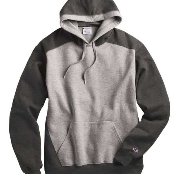 Double Dry Eco Colorblocked Hooded Sweatshirt Thumbnail