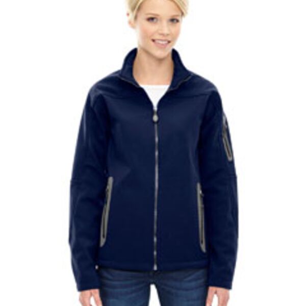 Ladies' Three-Layer Fleece Bonded Soft Shell Technical Jacket Thumbnail