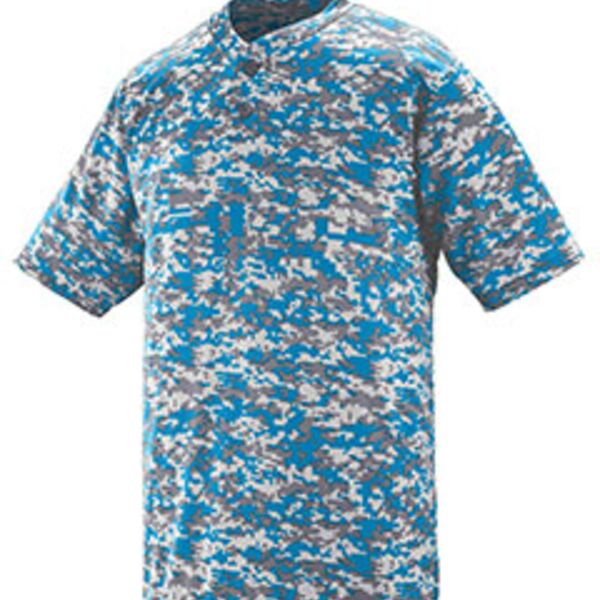 Adult Polyester Digi Print Two-Button Short-Sleeve Jersey Thumbnail
