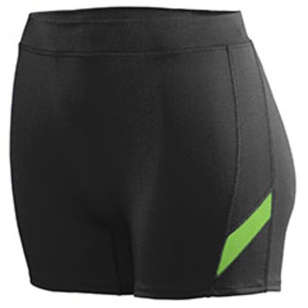 Ladies Wicking Poly/Span Short Thumbnail