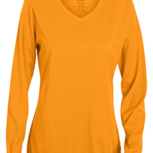 Girls' Wicking Long-Sleeve T-Shirt Thumbnail