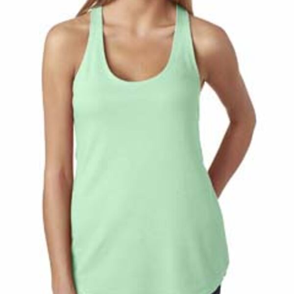 Ladies' French Terry Racerback Tank Thumbnail