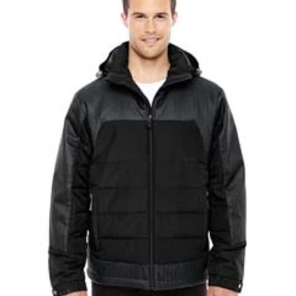 Men's Excursion Meridian Insulated Jacket with Mélange Print Thumbnail
