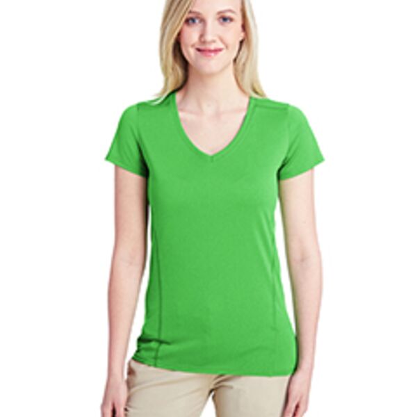 Ladies' Performance® V-Neck Tech T-Shirt Thumbnail