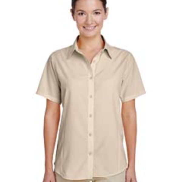 Ladies' Paradise Short-Sleeve Performance Shirt Thumbnail