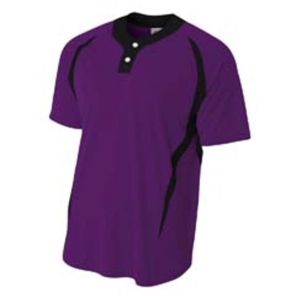 2-Button Color Blocked Jersey Thumbnail