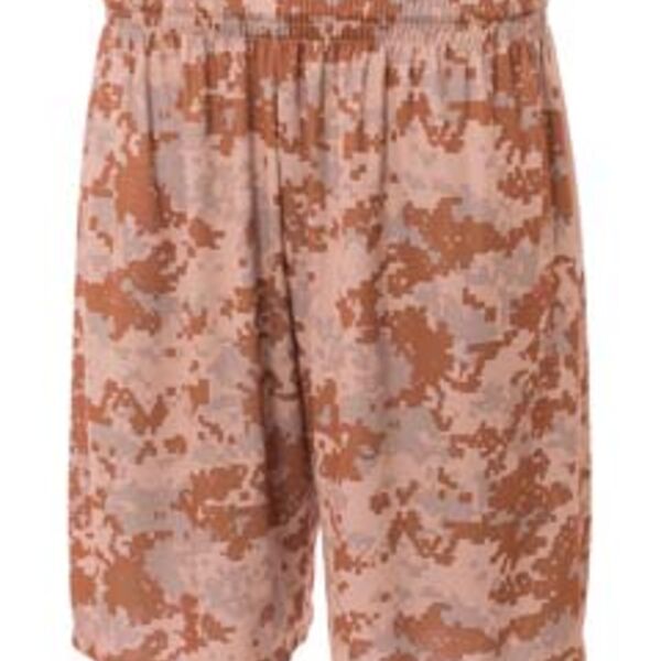 Youth 8" Inseam Printed Camo Performance Shorts Thumbnail