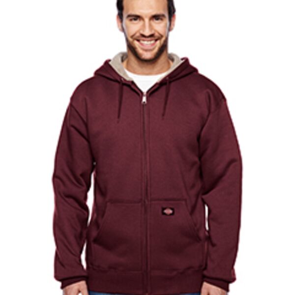 Men's 450 Gram Sherpa-Lined Fleece Hooded Jacket Thumbnail