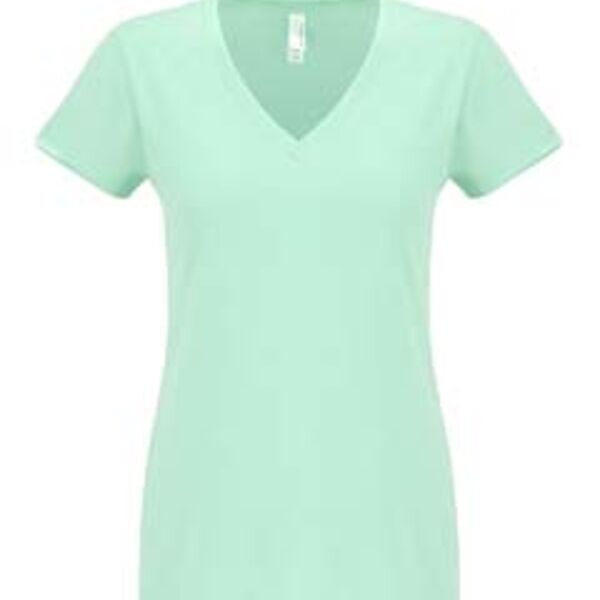 Ladies' Sueded V-Neck T-Shirt Thumbnail
