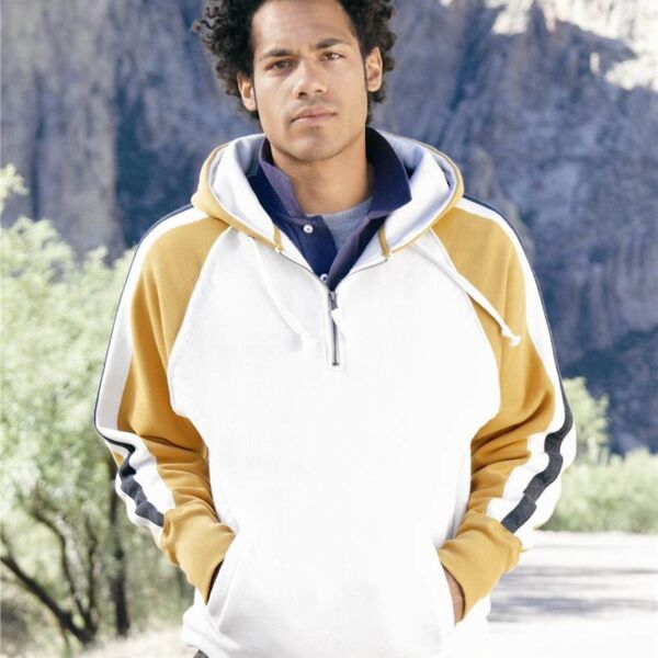 Vintage Quarter-Zip Hooded Sweatshirt Thumbnail