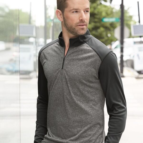 Pro Heather Quarter-Zip Pullover Thumbnail