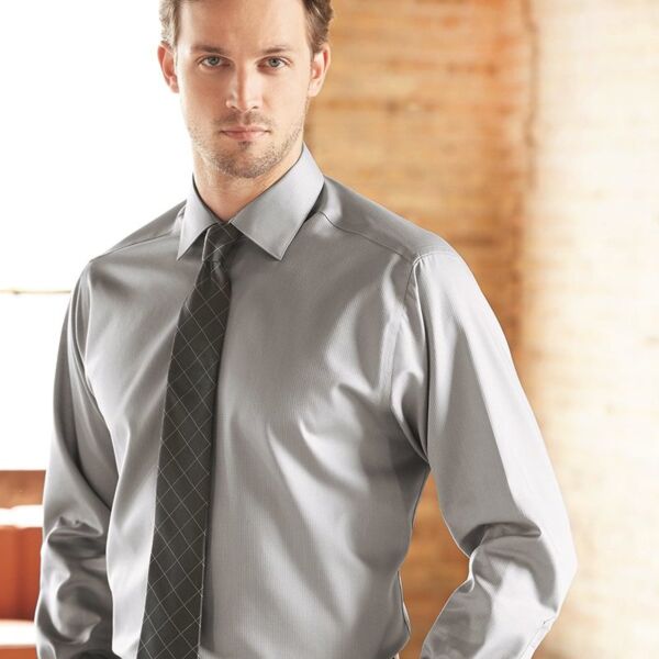 Slim Fit Non-Iron Dobby Pindot Shirt Thumbnail