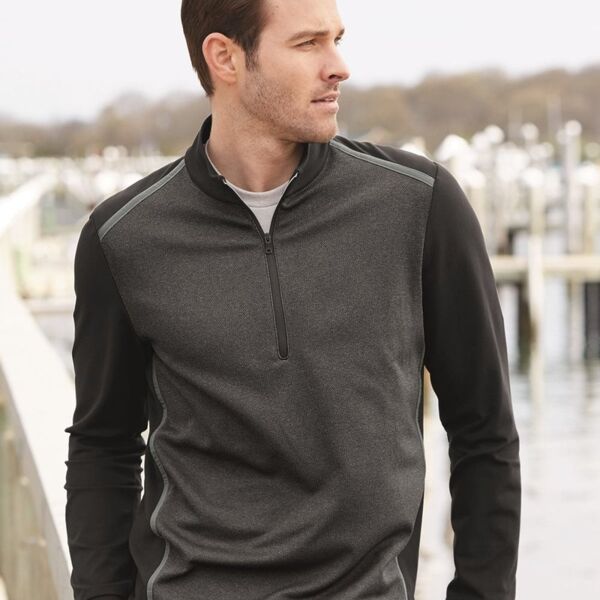 Quarter-Zip Birdseye Fleece Pullover Thumbnail
