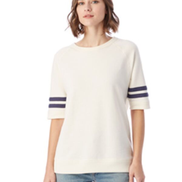 Ladies' Fifty Yardliner Vintage French Terry Sweatshirt Thumbnail