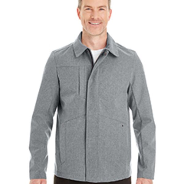 Men's Edge Soft Shell Jacket with Fold-Down Collar Thumbnail