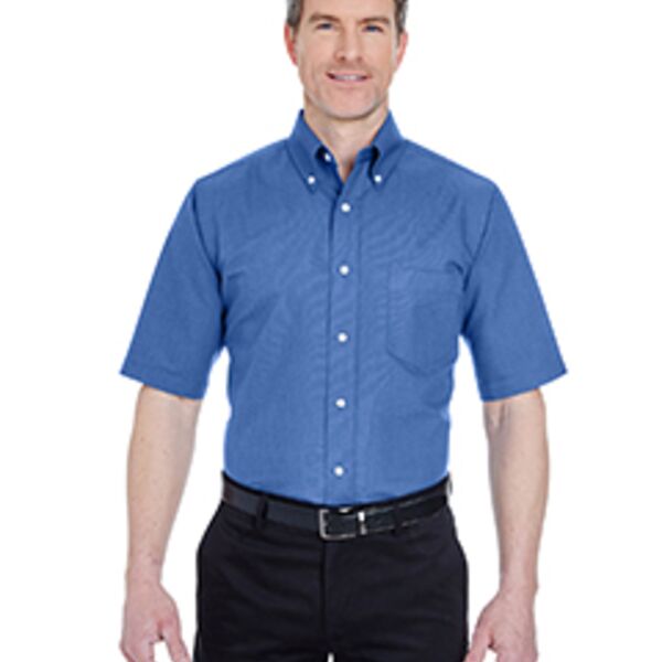 Men's Tall Classic Wrinkle-Resistant Short-Sleeve Oxford Thumbnail