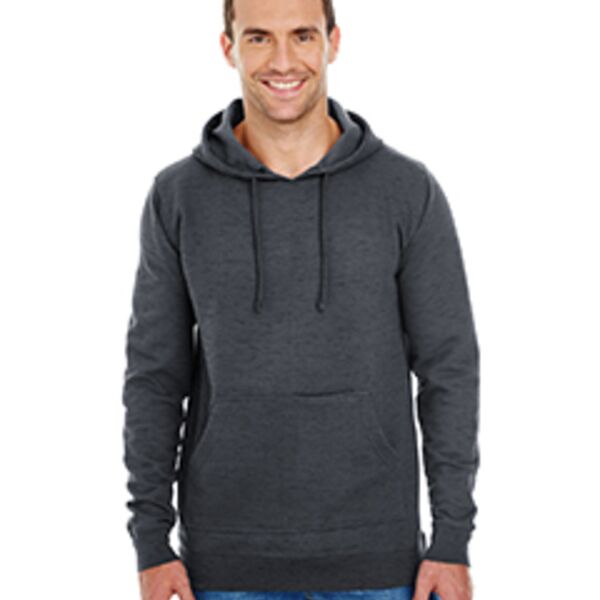 Men's Injected Slub Yarn-Dyed Fleece Hoodie Thumbnail