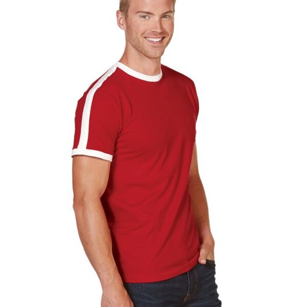 Retro Ringer Fine Jersey Tee Thumbnail