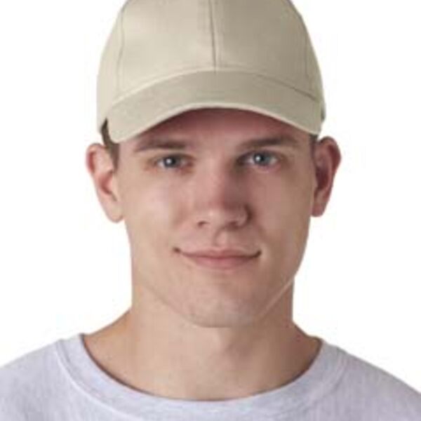 Adult Classic Cut Brushed Cotton Twill Structured Cap Thumbnail