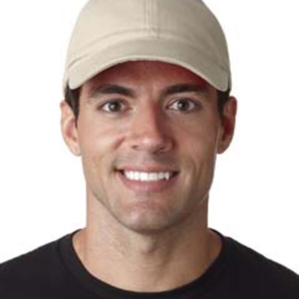 Adult Classic Cut Brushed Cotton Twill Unstructured Cap Thumbnail