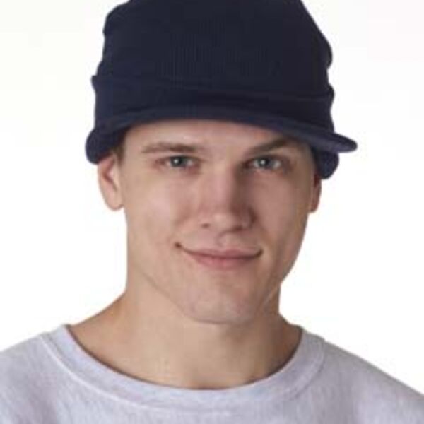 Adult Knit Beanie with Lid Thumbnail