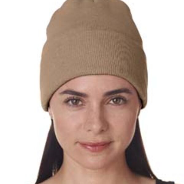 Adult Knit Beanie with Cuff Thumbnail