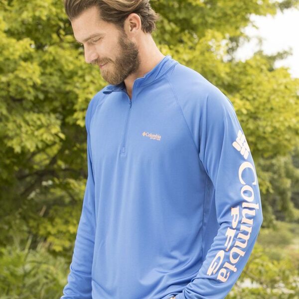 PFG Terminal Tackle Long Sleeve Quarter-Zip Shirt Thumbnail