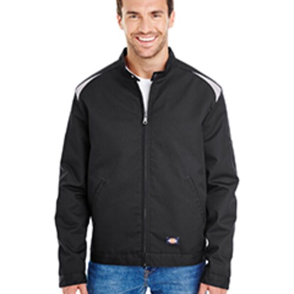 Unisex Industrial Insulated Color Block Shop Jacket Thumbnail