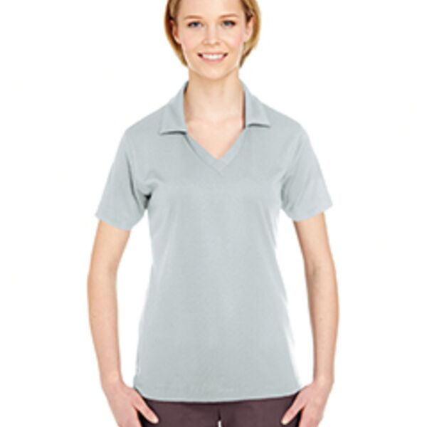 Ladies' Platinum Performance Jacquard Polo with TempControl Technology Thumbnail