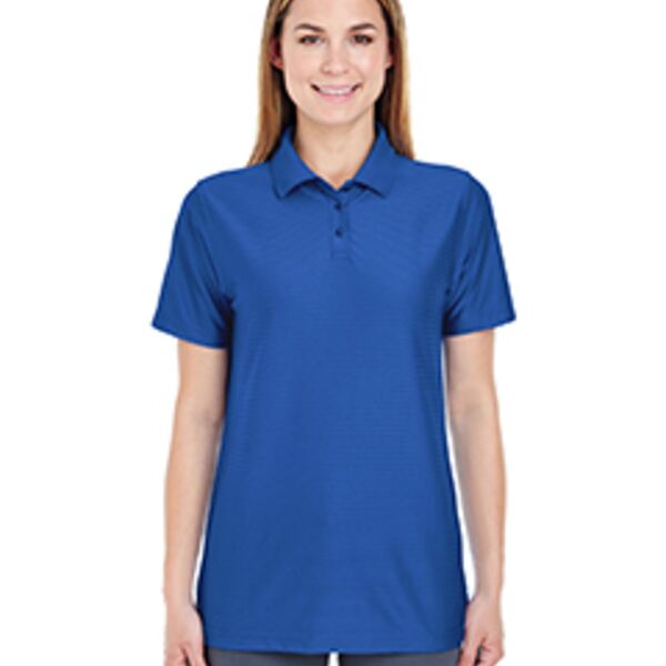 Ladies' Cool & Dry Elite Tonal Stripe Performance Polo Thumbnail