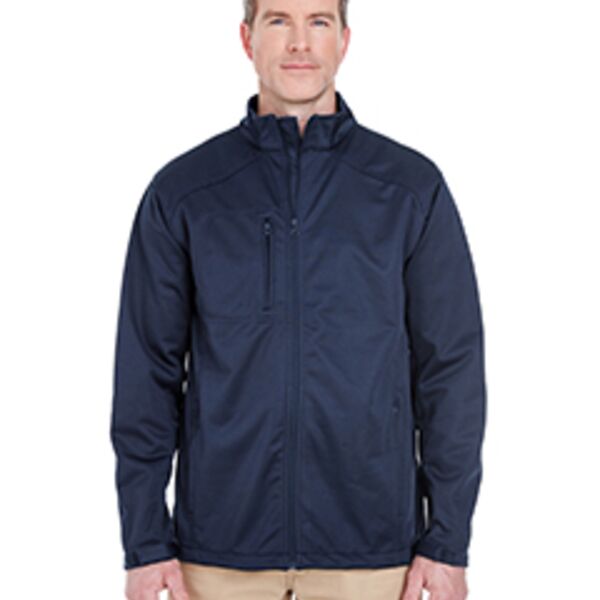 Men's Solid Soft Shell Jacket Thumbnail