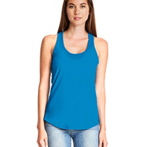 Ladies' Gathered Racerback Tank Thumbnail