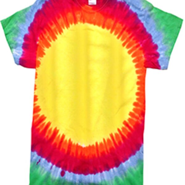 Youth Rainbow Pattern Tie-Dyed Tee Thumbnail