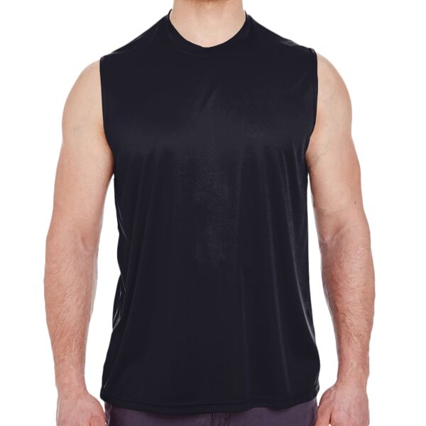 Adult Cool & Dry Sport Performance Interlock Sleeveless T-Shirt Thumbnail