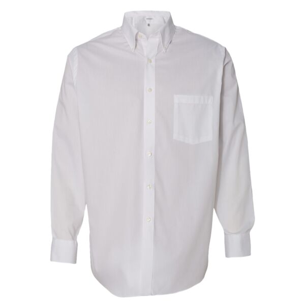 Long Sleeve Resin Finish Oxford Shirt Thumbnail